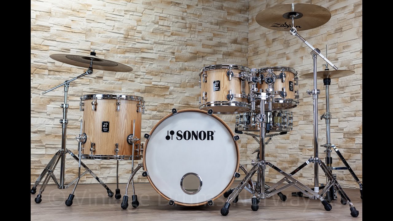 Sonor ProLite Natural Satin Vintage Maple 10,12,14,20