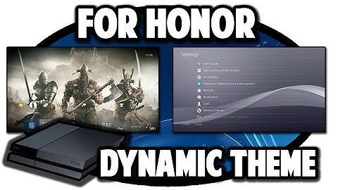 [PS4 THEMES] For Honor Dynamic Theme Video in 60FPS