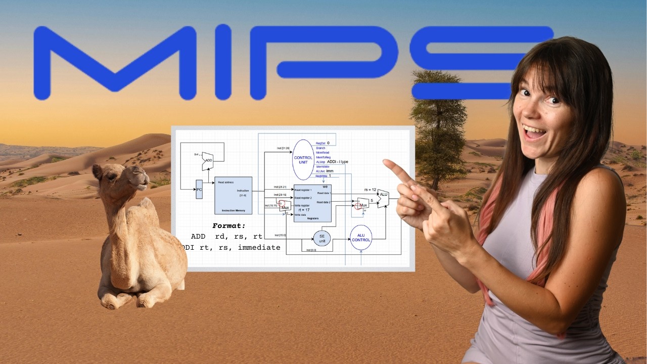 R, I Type Data path: MIPS assembly ADD and ADDI Instructions Explained ...
