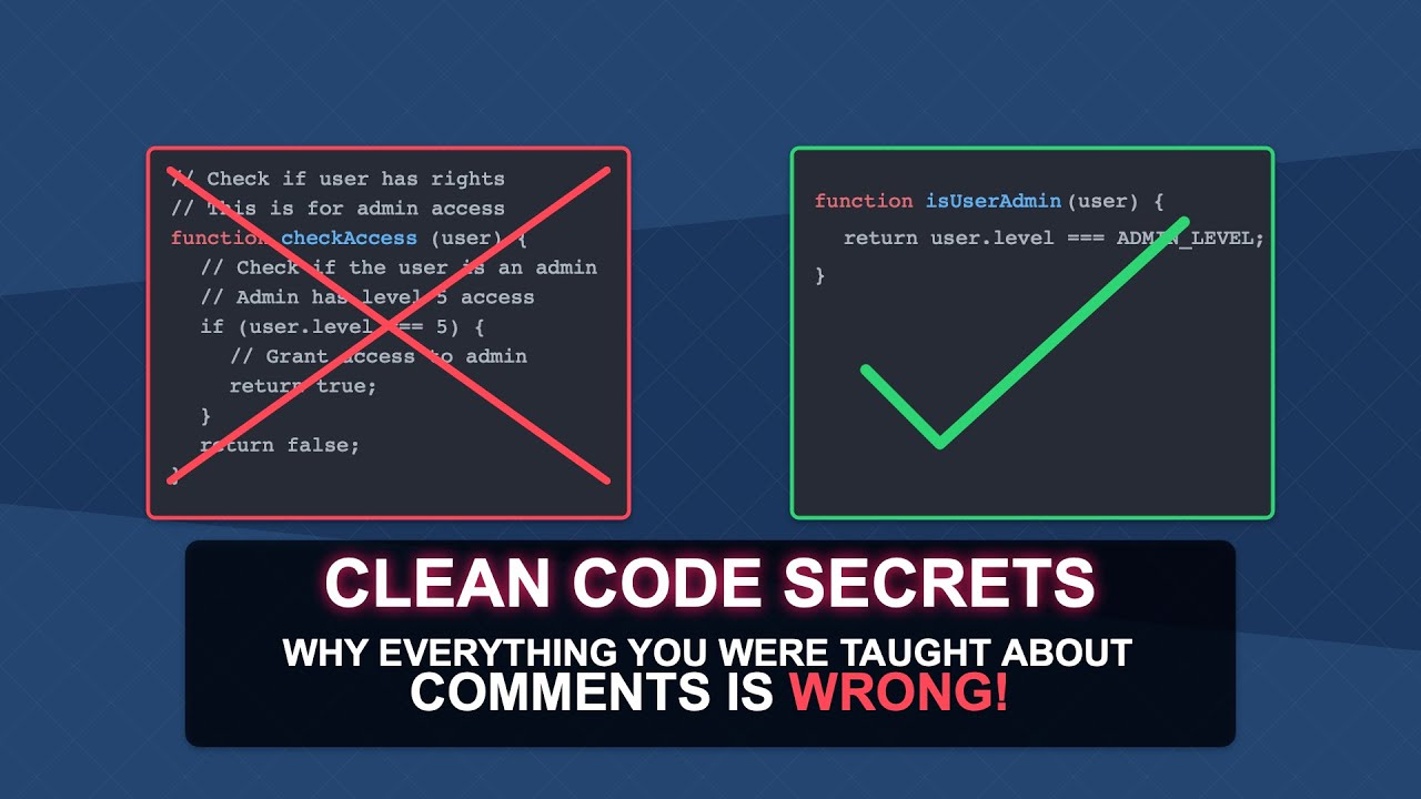 Clean Code Comments: Why Everything You Were Taught About Comments is ...