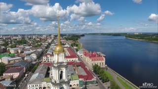 Рыбинск с высоты птичьего полета, AeroPRO Рыбинск с квадрокоптера