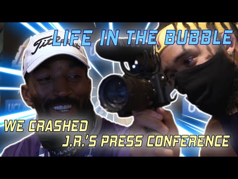 Life in the Bubble - Ep. 6: We Crashed JR Smith's Press Conference! 😂 | JaVale McGee Vlogs