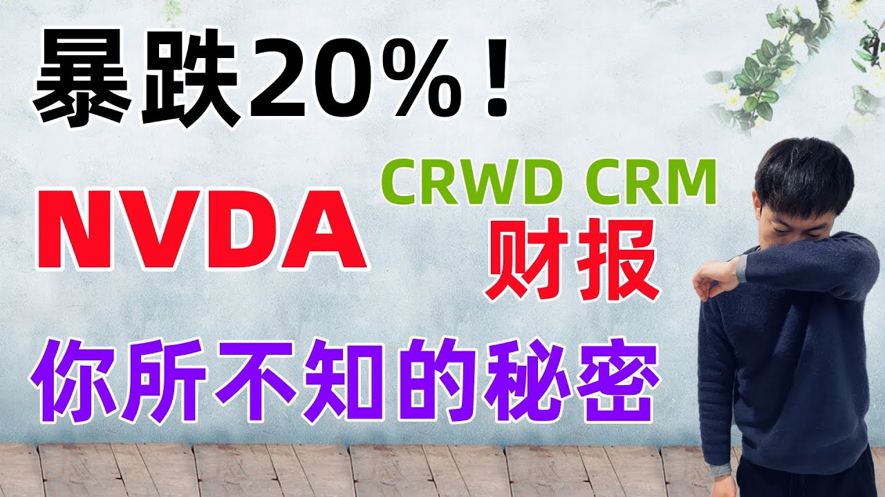 暴跌20%！损失惨重！SMCI寄寄！英伟达NVDA财报，你所不知道的秘密！CRWD, CRM分析