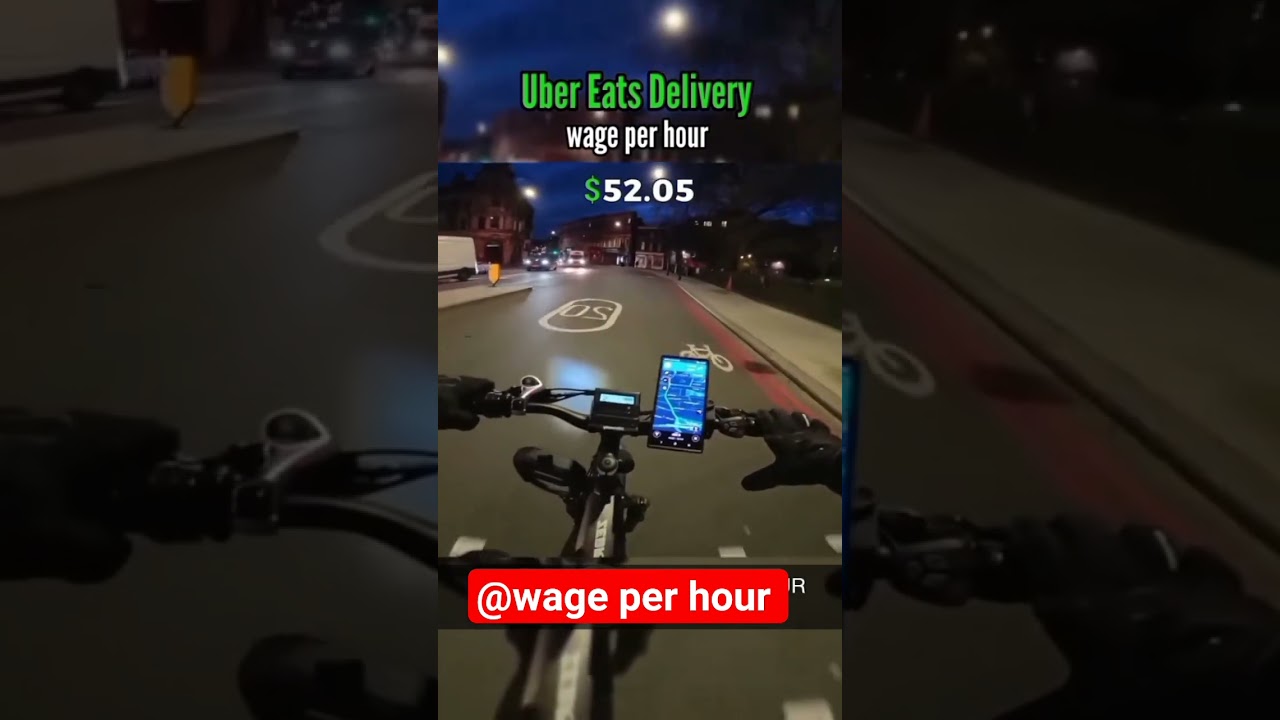 💸🔥 Uber Eats Delivery Wage Per Hour EXPOSED! 🚀 Hourly Pay Truth 
