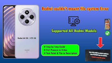 Redmi A4 5G - Poco C75 5G couldn