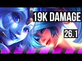 NAMI &amp; Jinx vs SONA &amp; Caitlyn (SUP) | 19K damage | EUW Master | 26.1
