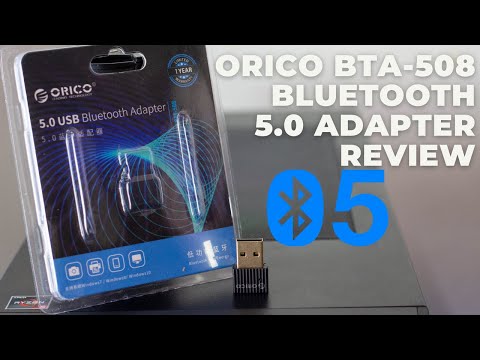 ORICO BTA-508 Wireless USB Bluetooth 5.0 Adapter Setup &amp; Review! Best USB Bluetooth Dongle for PC?