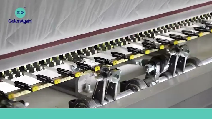 Getonagain computerized shuttle quilting machine 有梭多针电脑绗缝机飞梭