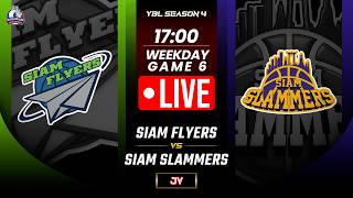 (LIVE🚨) YBL SEASON 4 | ⚪️ Siam Flyers Vs Siam Slammers 🟣 | JV (U10-U12) WEEKDAY GAME 6