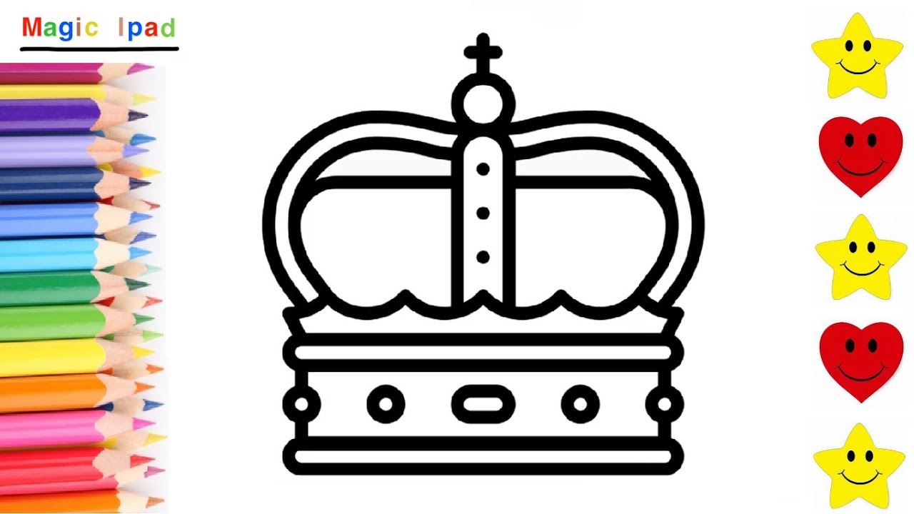 photo Dibujos De Coronas Faciles Para Dibujar como dibujar una corona de rey dibujos para ninos how to draw a king crown drawings for kids