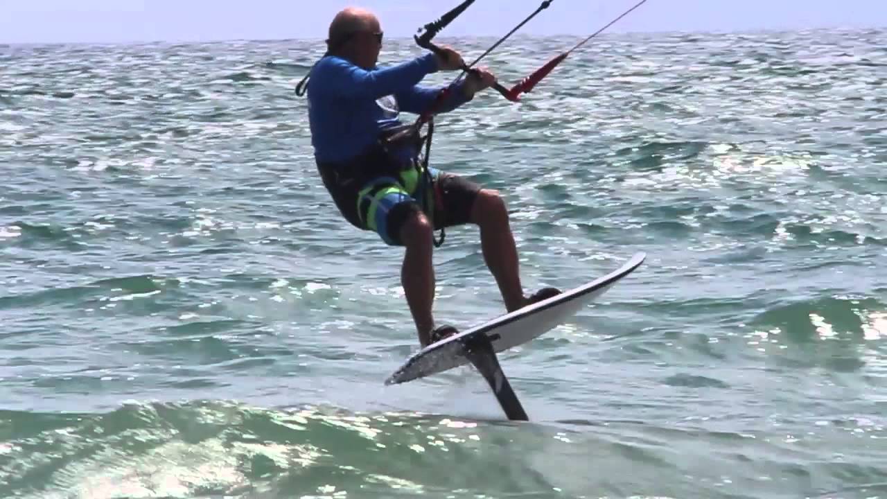 Foilboarding Kiteboarding Jupiter 11 2013 YouTube