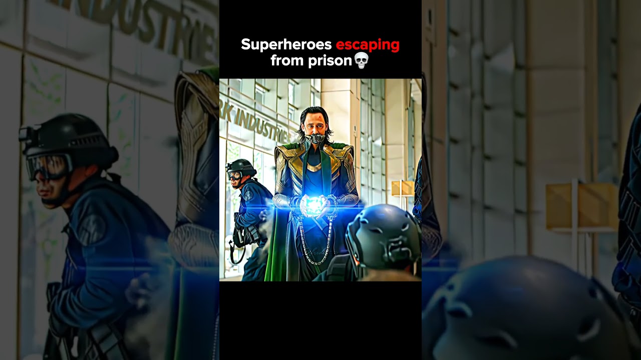 Superhero's escaping form prisons 