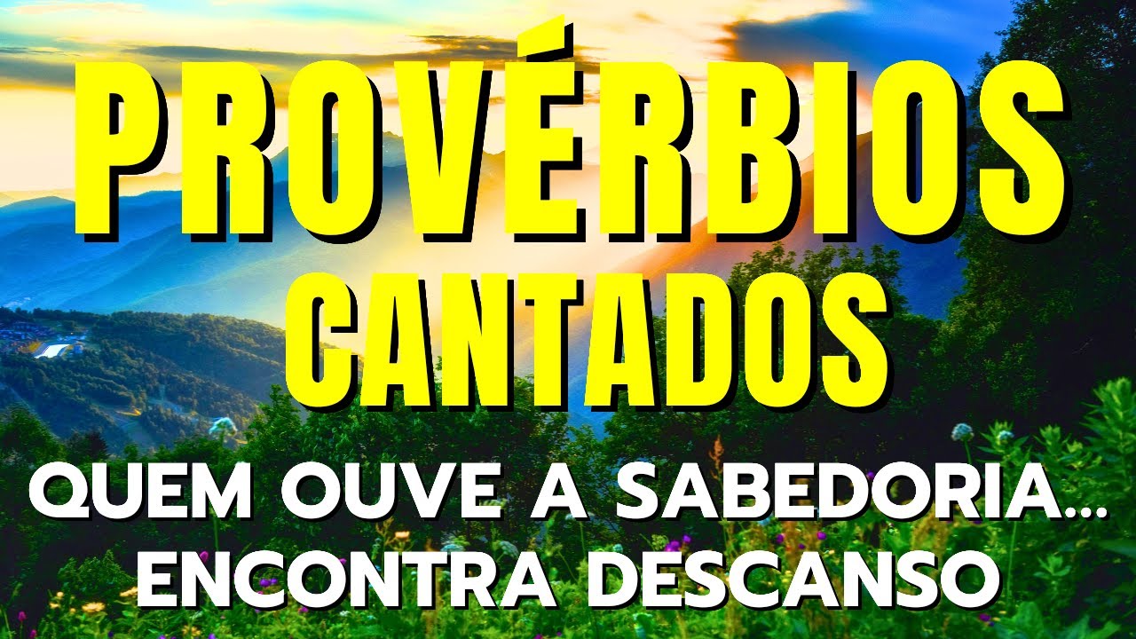 1 Hora de Louvor com Provérbios Cantados | Sabedoria, Paz e Descanso na Presença de Deus | BÍBLIA EM