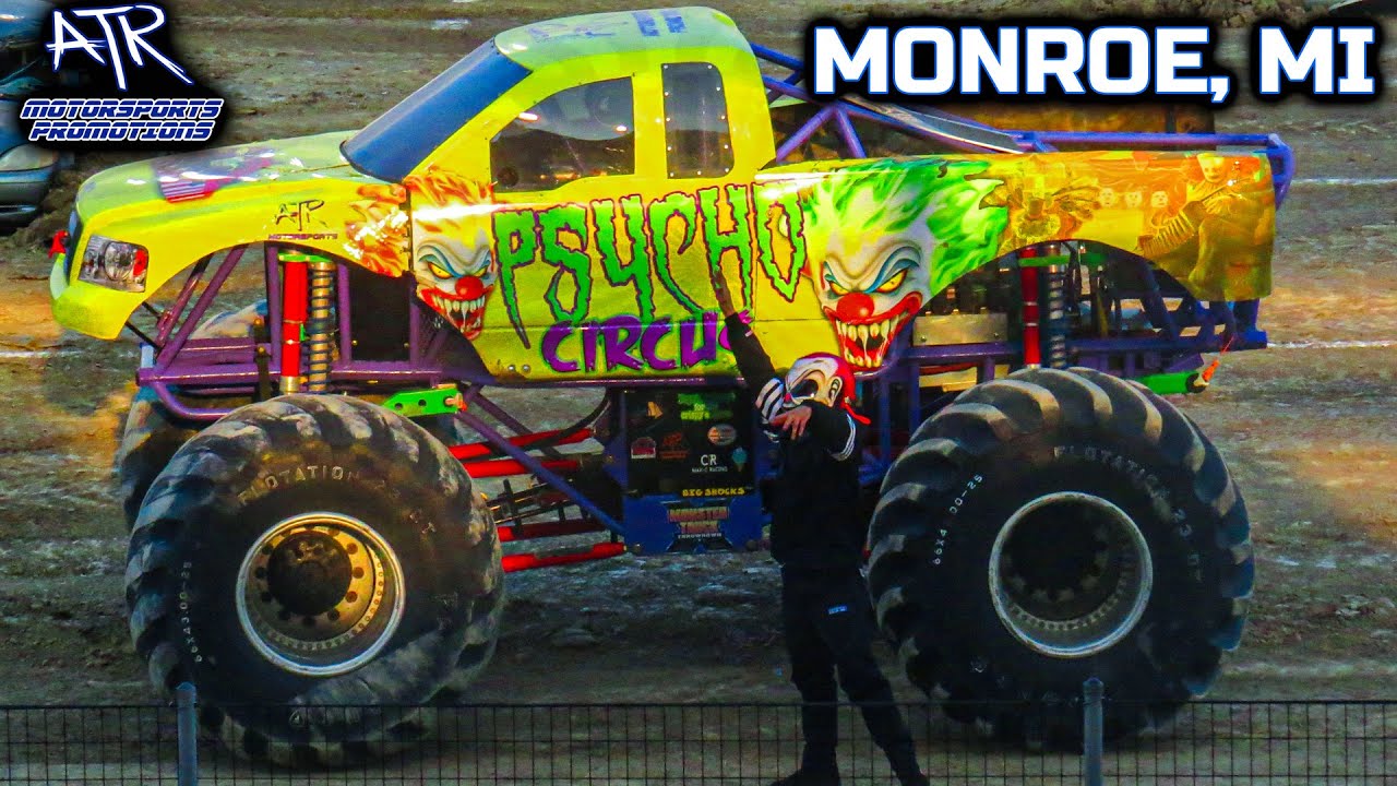 Monster Trucks Monroe, MI FULL SHOW 2023 YouTube
