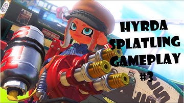 Hydra Splatling Gameplay #3 - Splatoon 3 | Anarchy Battle (Splat Zones)