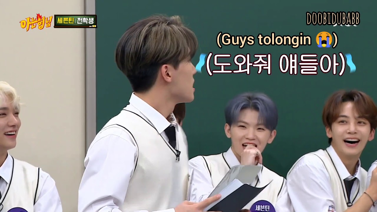 [INA SUB] #KnowingBrothers #Mingyu & Soogeun Telponan