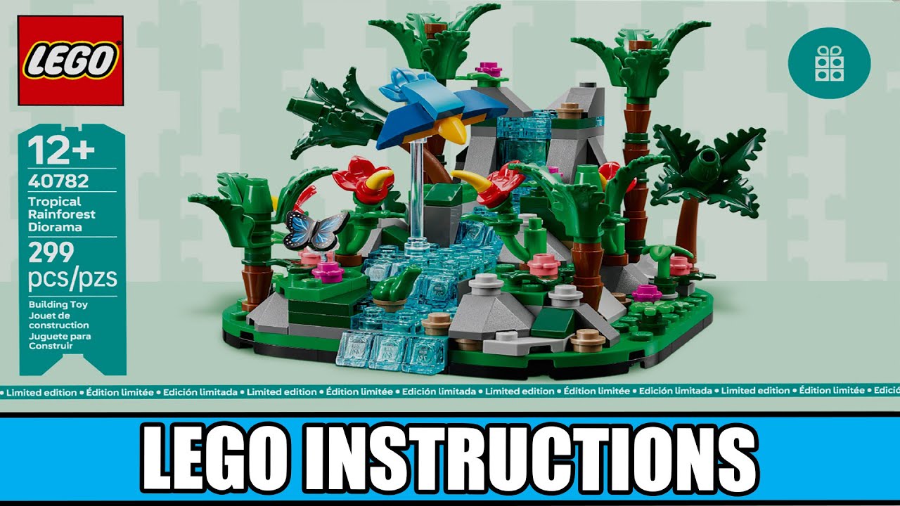 Promotional - Tropical Rainforest Diorama - Wonders of the Natural World LEGO instructions