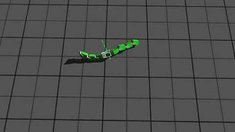 Heterogeneous Controllers (Before Evolution) in Modular Snake-like Robot