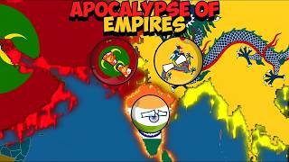 [APOCALYPSE OF EMPIRES] 🔥⚔️ || World Provinces || #countryballs #geography 