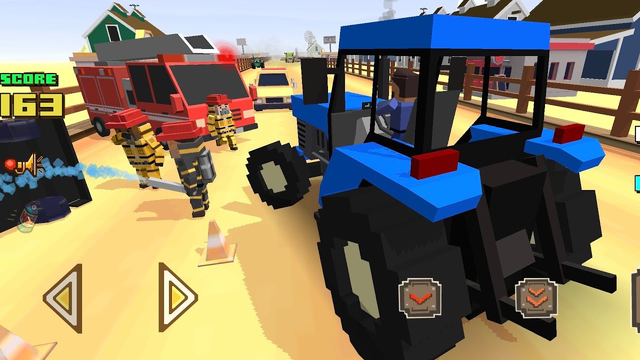 We provide first aid to the farmer involved in the accident - Blocky ...