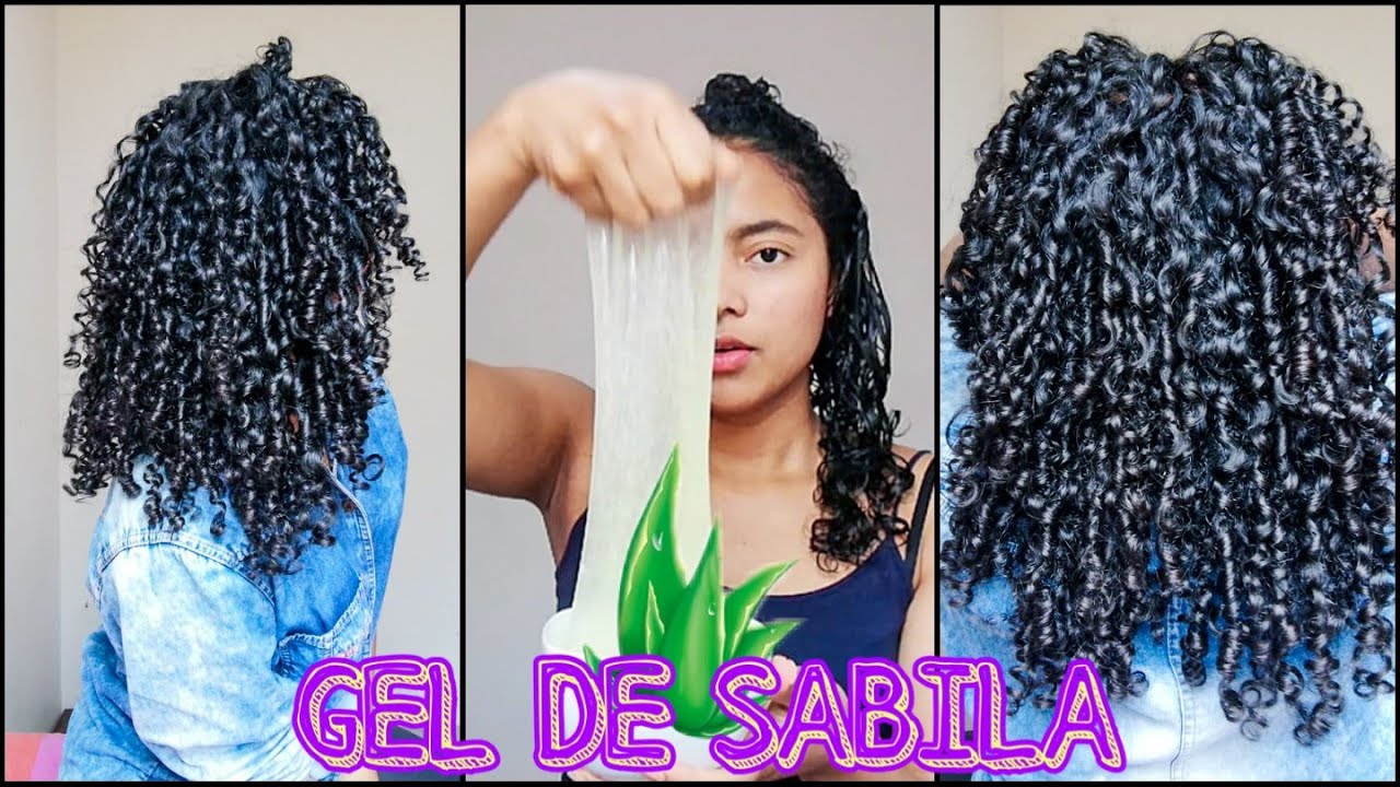 GEL DE SÁBILA PARA DEFINIR EL CABELLO RIZADO Yulissa