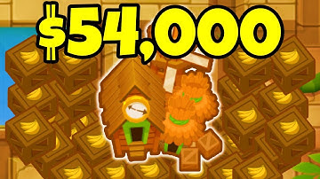 This NEW Monkeyopolis Makes $54,000 PER ROUND... (Bloons TD Battles 2)