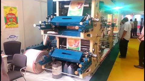 HDPE Bag Printing Machine / Fabric Printing Machine / Multi Colour Printing Machine / Flexo