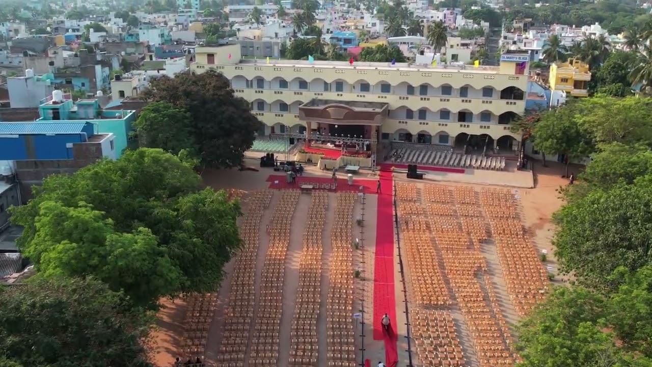 ONE HOUR BEFORE THE GRAND CEREMONY Idhaya College Pondicherry 19th ONE HOUR BEFORE THE GRAND CEREMONY Idhaya College Pondicherry 19th