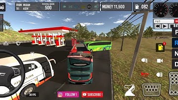 IBDB Bus simulator | Bus simulator 3d | Gameplay walkthrough Android, iOS #bussimulator3d