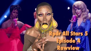 RPDR All Stars 5 Top 4 Rawview