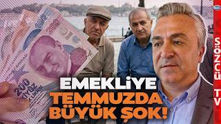 Milyonlarca Emekliye Kötü Haber! Temmuz Zammı Ne Kadar Olacak? Özgür Erdursun Rakam Verdi