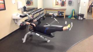 Decline Flutter Kick