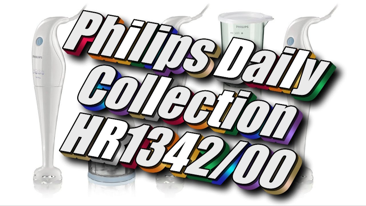 Обзор на Philips Daily Collection HR1342/00 / Ручной блендер на 300w