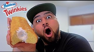 DIY GIANT TWINKIE!!