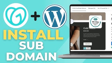 How To Install Wordpress On Godaddy Subdomain 2025 | Subdomain Wordpress Install