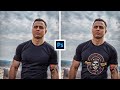 Create a Realistic T-Shirt Mockup in Photoshop - Full Tutorial