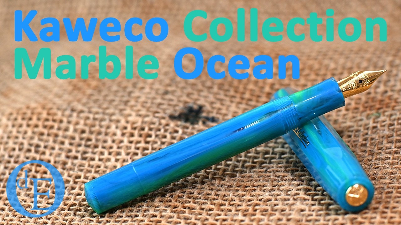Kaweco Collection Marble Ocean - Review - YouTube