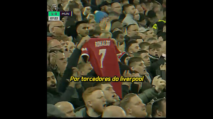 Grande Homenagem da torcida do Liverpool para Cristiano Ronaldo🥺💔