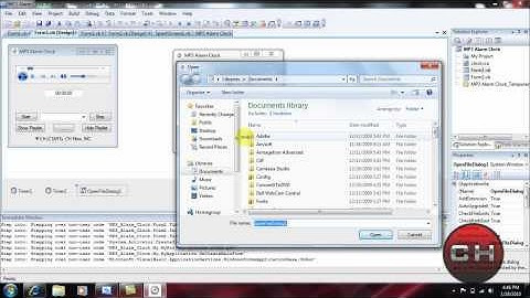 MP3 Alarm Clock - VB 2008