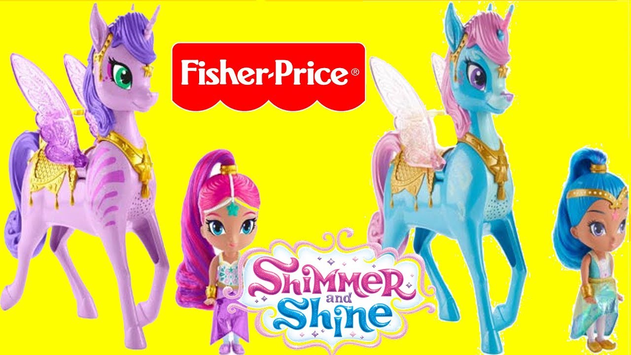 sons & Chansons Jouet phrases Shimmer & Shine Magical Flying Zahracorn Unicorn 35 