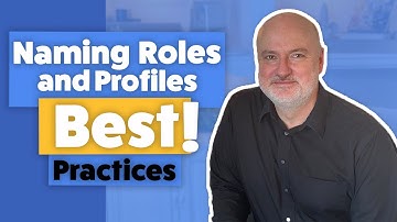 Naming Roles and Profiles, Best Practices