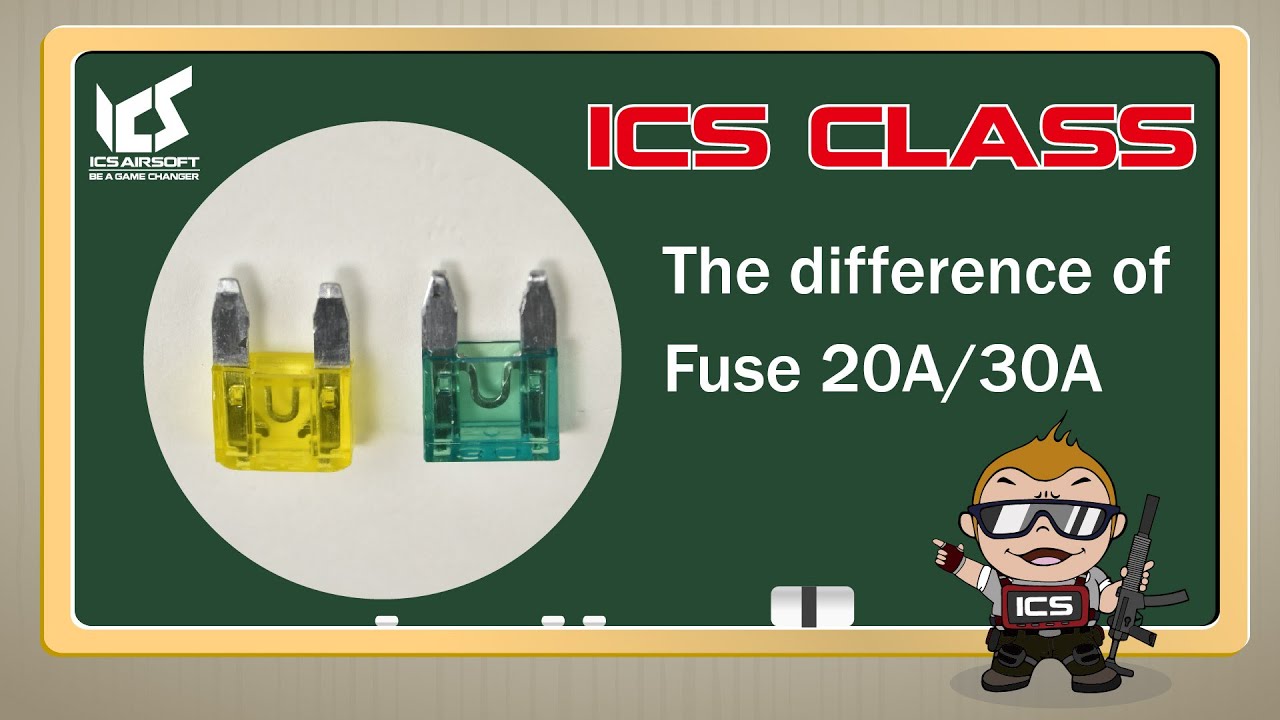 ICS Class Difference of Fuse ICS AIRSOFT YouTube