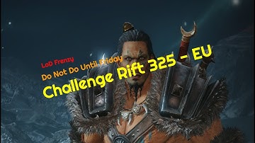 D3 | Challenge Rift 325 EU - GUIDE - Do Not Do Until Friday