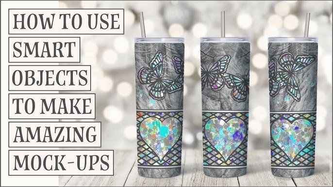 How to Make a Full Wrap Sublimation Tumbler Mockup In Canva 