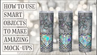 How to Use Smart Objects to Make Amazing Mock Ups. (Easy)