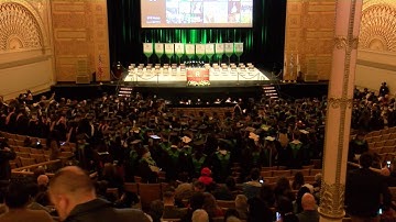 Spring 2022 Commencement, Afternoon Ceremony
