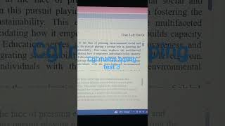 SSC CGL MAINS TYPING TEST #cglmains2025 #typingstrategy #cglexamdate #shorts #shortsfeed #ytshorts