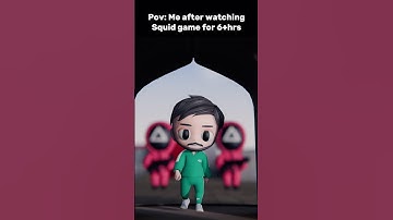 Squid Game animation #shorts #animationshorts