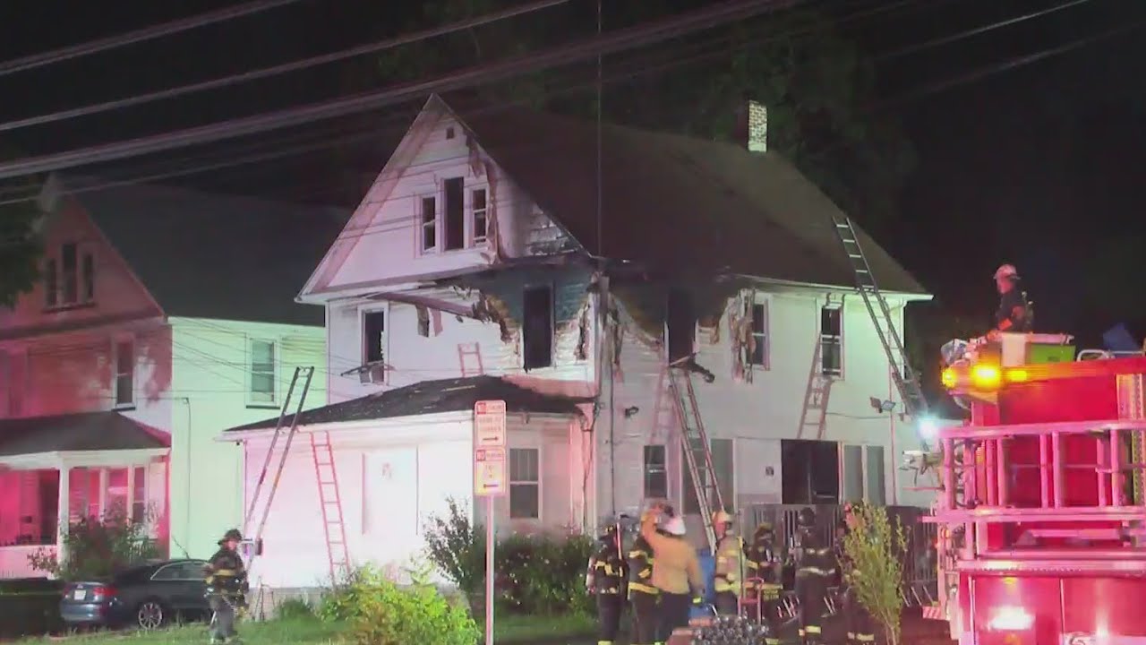 Child taken to hospital after house fire on Lyell Avenue - YouTube