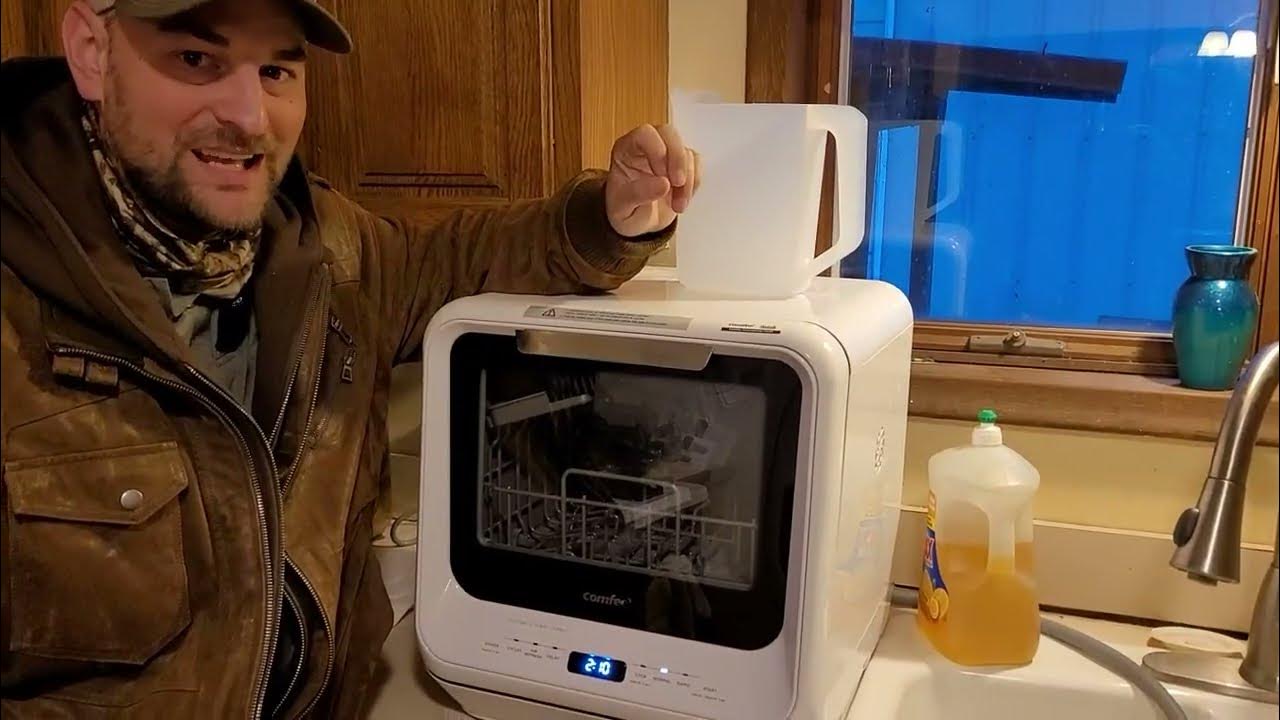 Reviews of Amazon com COMFEE Countertop Dishwasher, Portable Dishwasher
